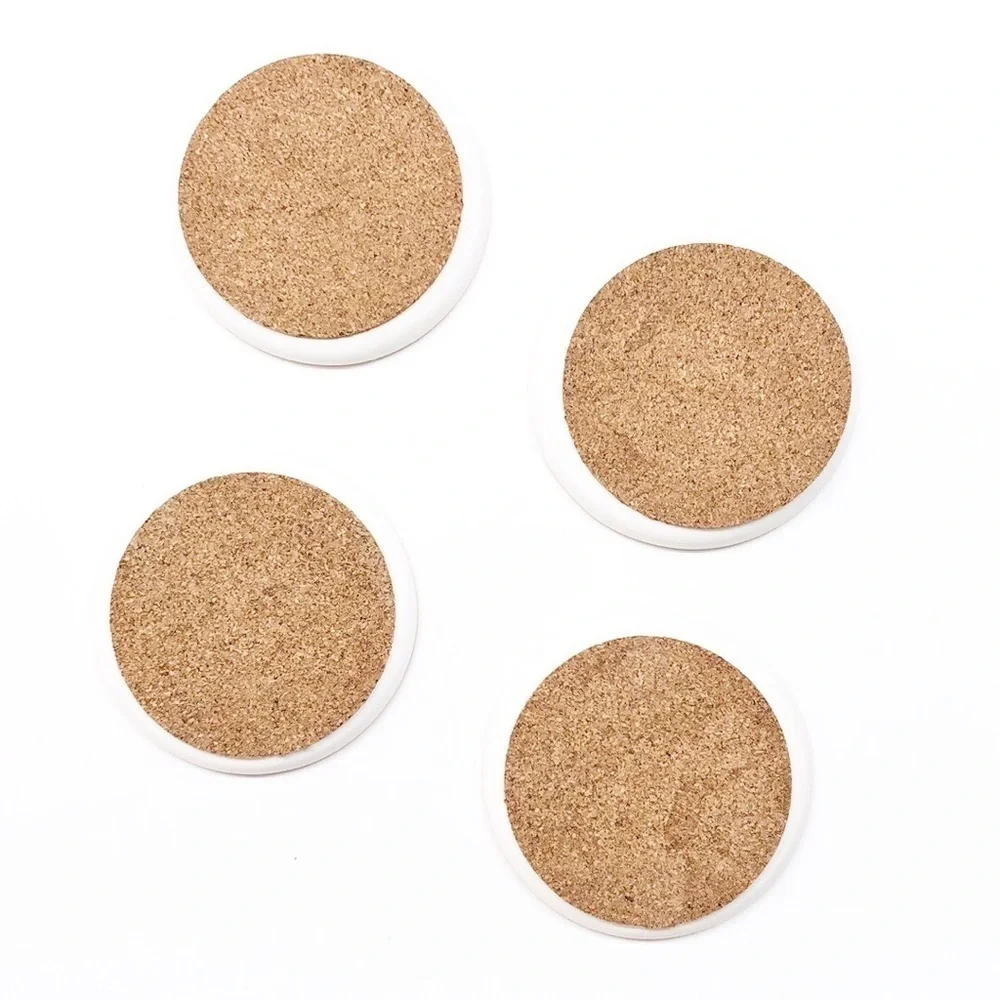 Target Monogram Letter D decorative coasters - set of 4